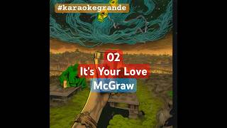 Its Your Love  McGraw karaokegrande Karaoke music Lyrics fypage fyp [upl. by Htebazle]