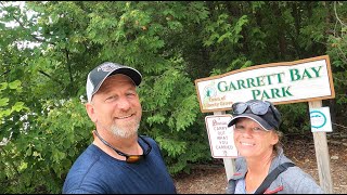 Kayaking Lake Michigan to see awesome bluffs amp the Fleetwing shipwreck near Door Bluff in Wisconsin [upl. by Ahsiekam]