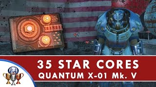 Fallout 4 Nuka World  All 35 Star Cores Locations amp Quantum X01 Mk V Power Armor Star Control [upl. by Ailemap950]