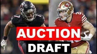 2024 Live Fantasy Football Auction Mock Draft [upl. by Yelena]