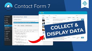 Use Contact Form 7 to Collect User Data amp Display it on WordPress [upl. by Ikeda]