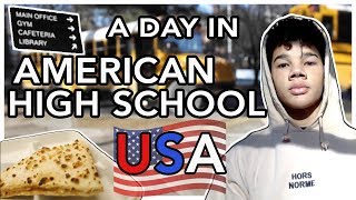 VLOG JOURNÉE AU LYCÉE AMÉRICAIN  ÉTUDIANT DÉCHANGE USA [upl. by Yesiad]