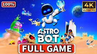 ASTRO BOT PS5  Full Game  100 Platinum Walkthrough  No Commentary PS5 4k [upl. by Toomin660]