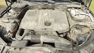 Mercedes W212  First Engine Wash After 500000 km [upl. by Campman]