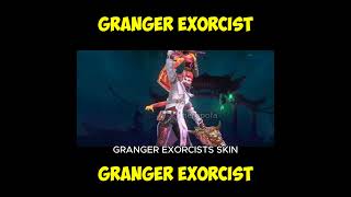 GRANGER SKIN EXORCIST  MOBILE LEGENDS shorts [upl. by Ada]