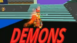 Anime Fighting Simulator Montage  DEMONS Niviro [upl. by Cutler]