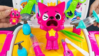 90 Minutes Pinkfong Ambulance Set Satisfying ASMR  Doctor Toys Unboxing 💞 Lana Unboxing Toys [upl. by Nonac]