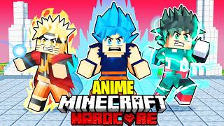 100 Players Simulate ANIME in Minecraft [upl. by Eanod801]