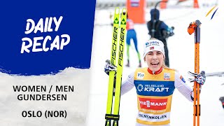 Hagen secures title as Riiber put on another show  FIS Nordic Combined World Cup 2324 [upl. by Nrojb478]