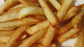 FRENCH FRIES  How to make Crispy FRENCH FRIES Tutorial [upl. by Llirrehs729]