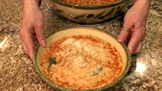 How to Make Nannys Pasta e Fagioli Italian Pasta and bean soup [upl. by Lehcsreh976]