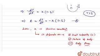 NEWTON\S LAW OF COOLING [upl. by Nnahgiel]