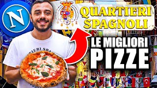 🍕LE 5 MIGLIORI PIZZERIE DEI QUARTIERI SPAGNOLI NAPOLI [upl. by Ariad]