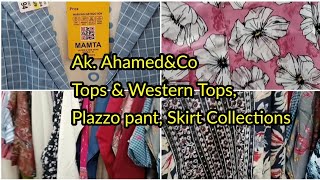 A kAhamed amp CoTops amp Western Tops Plazzo pant Skirt Collections [upl. by Robbyn141]