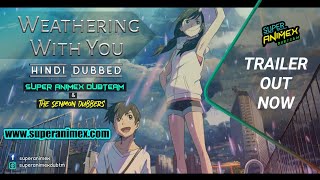 Weathering With You  Hindi Trailer  India [upl. by Adaynek632]