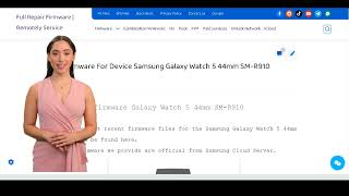 Repair Firmware Galaxy Watch 5 44mm SMR910 [upl. by Eissehc]