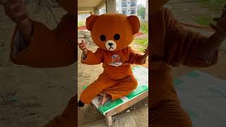 Mr Teddy bear fanny video comedy funnyteddy stuffedanimal funny funteddy teddybear toocute [upl. by Eldnik498]