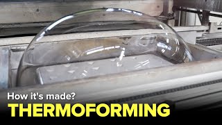 How the THERMOFORMING PROCESS works  Factories [upl. by Nahsab]