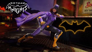 Gotham Knights Gameplay Batgirl Awesome Combat [upl. by Kappel936]