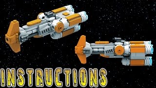 Lego Hammerhead Corvette  Star Wars  INSTRUCTIONS [upl. by Aynekal]