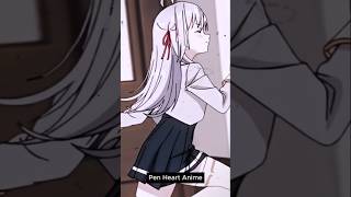 Ellie who often rushes to cover her shame penHeart shorts anime trending edit video viral [upl. by Oderfliw]