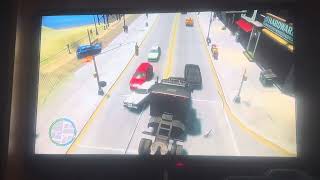 Gta 4 raming a car full speed and car catch fire [upl. by Loleta]