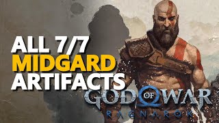 All Midgard Artifacts God Of War Ragnarok [upl. by Lairbag]