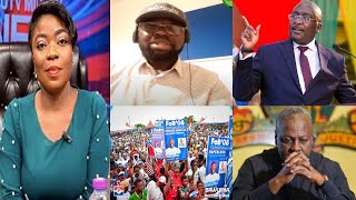 Afia Pokuaa stuns as latest polls by ndc own Paul Boateng reveals npp Dr Bawumia is leading as [upl. by Leia379]