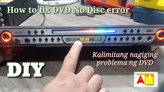 How to fix DVD No Disc Error [upl. by Ann821]