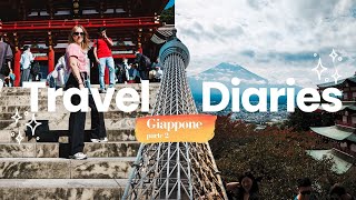 Travel Diaries  Giappone  seconda tappa Monte Fuji Kamakura Tokyo Sky Tree [upl. by Pownall]