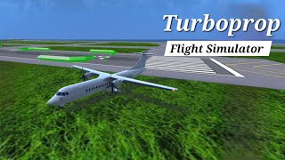 Turboprop Flight Simulator  Amazing Bank  Just Gaming 🎮 [upl. by Ishii]