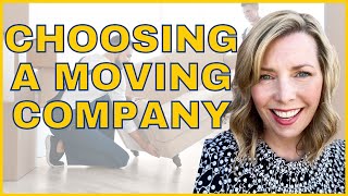 How to Choose a Moving Company [upl. by Zorah]