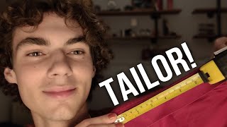 ASMR Suit Tailor Roleplay Finding your measurements  ASMR SoftSpoken Personal Attention [upl. by Stephie]