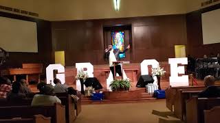 Ron Poindexter sings Walter Hawkinss quotBe Gratefulquot for the Fall Revival at the West End SDA Church [upl. by Lambertson]