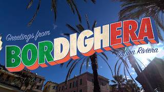 Visiting BEAUTIFUL Bordighera Italy ☀️  Italian Riviera [upl. by Gnilsia]