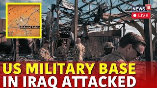 US Military Base In Iraq Attacked  US Base Hit By Rockets  Ain alAsad Air Base Attack LIVE [upl. by Profant]