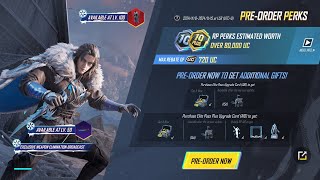 PreOrder Perks PUBG Mobile  Pre Order A10 Royal Pass InPUBG Mobile pubgmobile pubg [upl. by Enomad547]