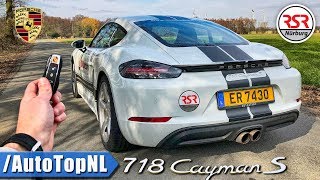 Porsche 718 Cayman S REVIEW POV Test Drive by AutoTopNL [upl. by Gregory]