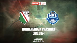 Konferencja prasowa po meczu Legia Warszawa  MKS Dąbrowa Górnicza [upl. by Oinotna]