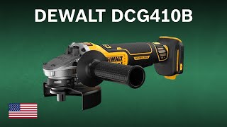 Angle Grinder DEWALT DCG410B [upl. by Anglim]