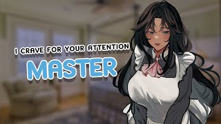 Your Shy Clingy Maid Craves Your Attention  ASMR Roleplay F4M Master Listener Confession [upl. by Formenti65]