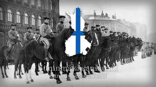 Vapaussoturin Valloituslaulu  Marching song of the Finnish white army [upl. by Ailices]