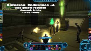 SWTOR Datacron Locations  Voss Sith Empire [upl. by Haliled516]