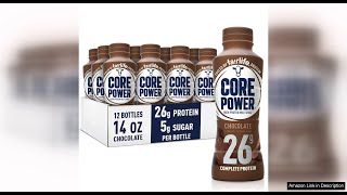 Core Power Fairlife 26g Protein Milk Shakes Review [upl. by Ruzich463]