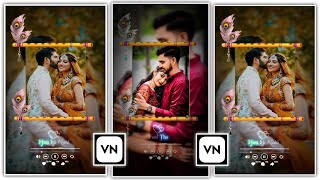 VN new video editing  trending new dual Photo video editing in VN app  How to editing vn app [upl. by Enimisaj]