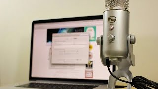 Blue Yeti Microphone  Installation Tutorial [upl. by Mehala]