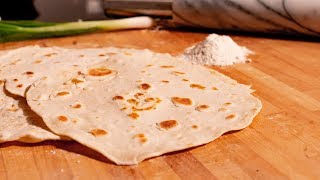 Tortilla Wraps selber machen in 3 Schritten [upl. by Kerr882]