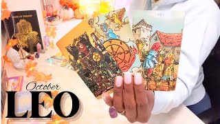 LEO ♌️  WOW 🤯 SPEECHLESS Leo 😲 Tarot October [upl. by Elbertina]