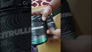 Quick Unboxing Carbamide Forte L Citrulline Powder 2000mg  Carbamide citrulline viral fitbro [upl. by Mccallion895]