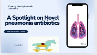 A spotlight on Novel pneumonia antibiotics 💡 [upl. by Analaf]